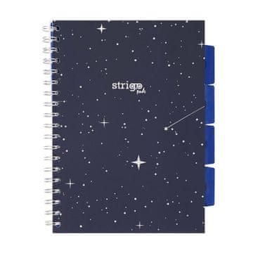 shumee Strigo Pads spiralni zvezek Constellations-Cosmos B5 mreža črna 100k 80g PADS007