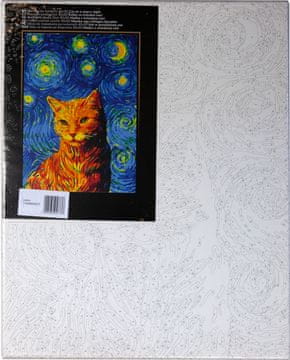 shumee Slika po številkah "MAČKA" 40 x 50 cm ANTELLA 11554BS/MAČKA