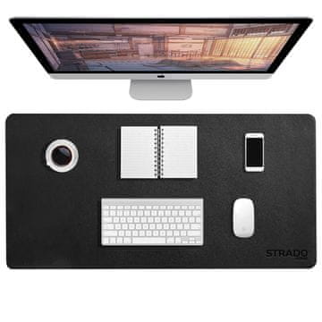 shumee Velika podloga za miško Strado Desk Mat 90x45 (črna)
