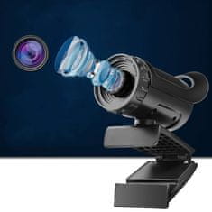 shumee Spletna kamera WebCam 8804 z mikrofonom (črna)