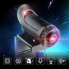 shumee Spletna kamera WebCam 8804 z mikrofonom (črna)