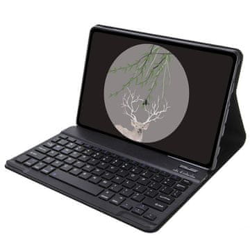 shumee Torbica s tipkovnico za Lenovo Tab P11 2. generacije TB350 (črna)