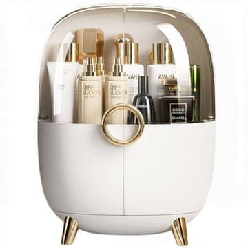 shumee Škatla za organizatorje kozmetike in nakita EVE (bela)