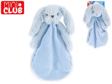 Mini klubski zajček plišasti modri 27 cm