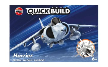 Airfix maketa-miniatura Quick build Harrier • maketa-miniatura novodobna letala • Level 1