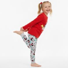 Disney DISNEY Mickey Mouse Božične otroške pižame, BOMBAŽNE pižame z dolgimi rokavi OEKO-TEX 92