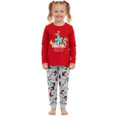 Disney DISNEY Mickey Mouse Božične otroške pižame, BOMBAŽNE pižame z dolgimi rokavi OEKO-TEX 92