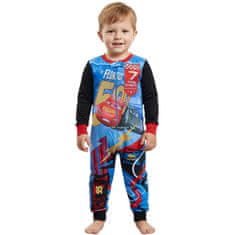 Disney AVTOMOBILI Disney Lightning McQueen Flisaste enodelne pižame, otroške kombinezone z zadrgo 98