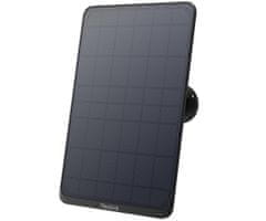 Reolink Solarni panel 3, 12W, solarno napajanje kamer, 4m kabel, USB Type-C, črn