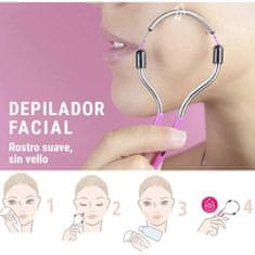 Beter Facial Hair Remover Beter Depilador Facial Nerjaveče jeklo Fuksija
