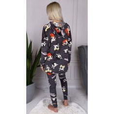 sarcia.eu Powerpuff Girls Grafitna, HOMEWEAR ženski komplet, topla kapuco in legice, udobna trenirka za doma XL