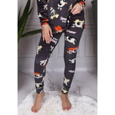 sarcia.eu Powerpuff Girls Grafitna, HOMEWEAR ženski komplet, topla kapuco in legice, udobna trenirka za doma XL