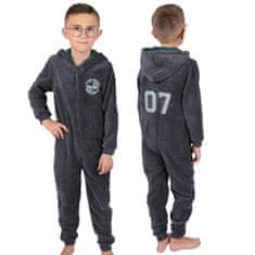 sarcia.eu HARRY POTTER Slytherin Enodelne otroške pižame, tople flisaste pižame, onesie, kapuco pižame 134