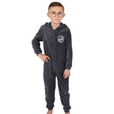 sarcia.eu HARRY POTTER Slytherin Enodelne otroške pižame, tople flisaste pižame, onesie, kapuco pižame 134