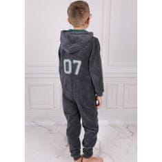 sarcia.eu HARRY POTTER Slytherin Enodelne otroške pižame, tople flisaste pižame, onesie, kapuco pižame 134