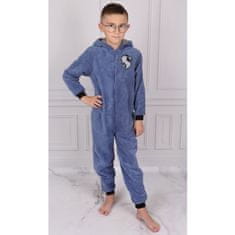sarcia.eu HARRY POTTER Ravenclaw Enodelne otroške pižame, tople flisaste pižame, onesie, kapuco pižame 134