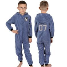 sarcia.eu HARRY POTTER Ravenclaw Enodelne otroške pižame, tople flisaste pižame, onesie, kapuco pižame 134