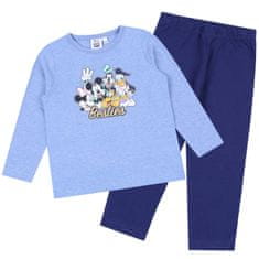 Disney DISNEY Mickey Mouse Dekliške pižame z dolgimi hlačami, dolgimi rokavi, komplet 2 kosov OEKO-TEX 98