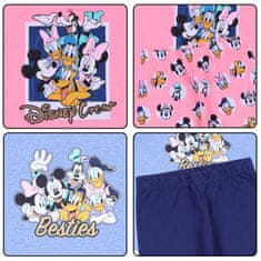 Disney DISNEY Mickey Mouse Dekliške pižame z dolgimi hlačami, dolgimi rokavi, komplet 2 kosov OEKO-TEX 98