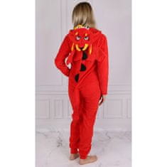 sarcia.eu ZMAJ Ženske, enodelne pižame, topla kombineza s kapuco, kostum, kostum zmaja XXS