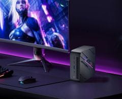 Blackview MP100 namizni mini računalnik, Windows 11 PRO, AMD Ryzen 5 7430U, AMD Radeon Graphics, 16GB RAM, 512GB SSD, WIFI 6, Bluetooth 5.2, Ethernet, 3x USB Type-A, 1x HDMI, 1x DP, 2x USB Type-C, siv