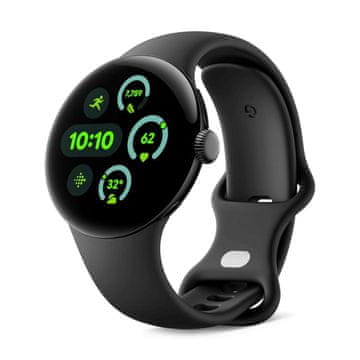Google Pametna Ura Google Pixel Watch 3 45mm LTE Črna 1,4" 45 mm