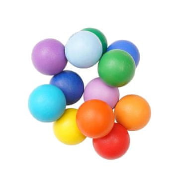 Lesene perlice Klasične otroške perlice