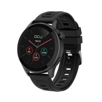 DCU Tecnologic Pametna Ura DCU 34157085 Črna 1,44" 1,43" 46 mm