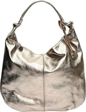 Carla Ferreri Ženska usnjena torbica CF8159 Bronzo