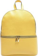 Carla Ferreri Ženski usnjeni nahrbtnik CF1778 Giallo
