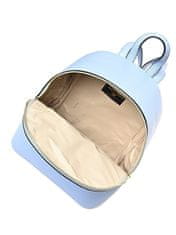 Carla Ferreri Ženski usnjeni nahrbtnik CF1778 Celeste