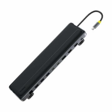 BASEUS priklopna postaja USB 3.2 TipC 12v1 EliteJoy siva B0114200