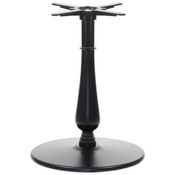 STEMA Podstavek za mizo iz litega železa SH-5013-10/B. Ima nastavljive noge. Spodnji del ima premer 54 cm. Višina 71 cm. Primerno za dom, pisarno, hotel in restavracijo. Črna.