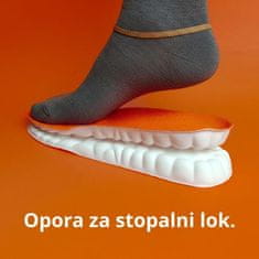 Stepease Ortopedski vložki z masažnimi točkami | STEPEASE Siva 39-40