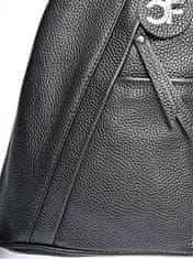 Carla Ferreri Ženski usnjen nahrbtnik CF1625 Nero