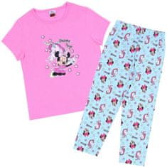Disney DISNEY Minnie Mouse SET 2 kosov - bombažna pižama za deklice z dolgimi hlačami OEKO-TEX 134