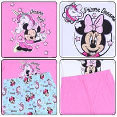 Disney DISNEY Minnie Mouse SET 2 kosov - bombažna pižama za deklice z dolgimi hlačami OEKO-TEX 134