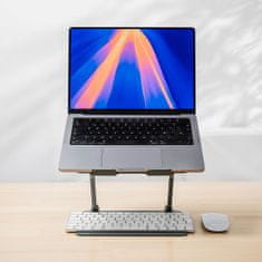 InnovaGoods Zložljivo in nastavljivo stojalo za prenosni računalnik Lastan InnovaGoods