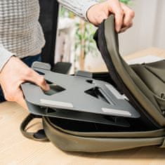 InnovaGoods Zložljivo in nastavljivo stojalo za prenosni računalnik Lastan InnovaGoods