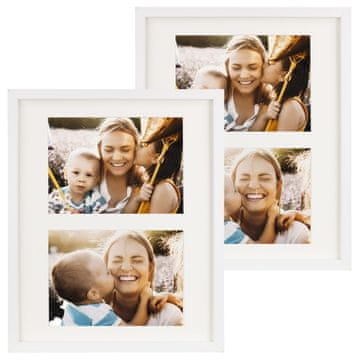 shumee Fotookvir 15/15 M043 Bel 280x355 okno (2x) 123x174 - 2 kosa v paketu