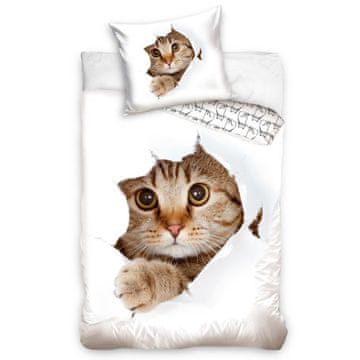 Carbotex Posteljnina Radovedni mucek