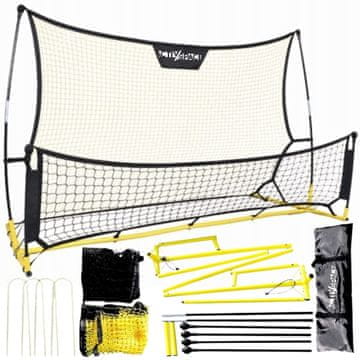 shumee Dvostranski nogometni odbijač trener 220x110cm - set