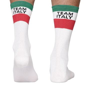 shumee Profesionalne kolesarske nogavice Todo Cycling Pro Team Italy model, cestne, termoaktivne bele 39-42