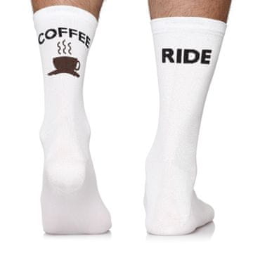 shumee Kolesarske nogavice, Todo Cycling Pro Coffee Ride, kava, termo, cestno bele 35-38