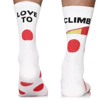 shumee Todo Cycling Pro - Love to Climb kolesarske nogavice, cestne, športne, termoaktivne bele 39-42