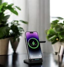 shumee Zložljiv polnilec 3 v 1 za TWS Apple Watch A11B