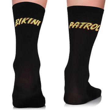 shumee Bikini Patrol - Termoaktivne kolesarske nogavice Todo Cycling Pro, zračne z mehko mrežico, črne 43-46