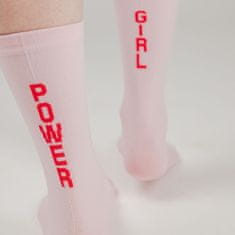 shumee Power Girl - ženske kolesarske nogavice, Todo Cycling Pro, termoaktivne kolesarske nogavice 35-38 svetlo roza