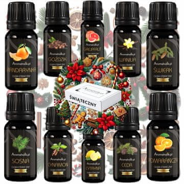 shumee BOŽIČNO DARILO 100 % naravna eterična olja VONJ BOŽIČA