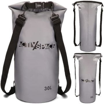 shumee Vodoodporna torba za jadralni nahrbtnik 30l - siva